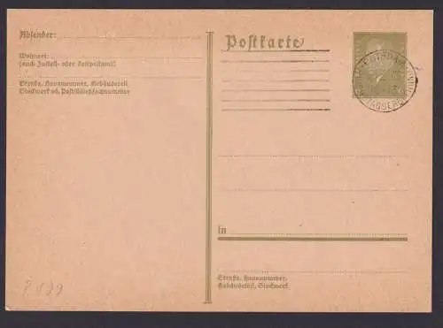 Potsdam Brandenburg Deutsches Reich Karte SST Reichstagseröffnung