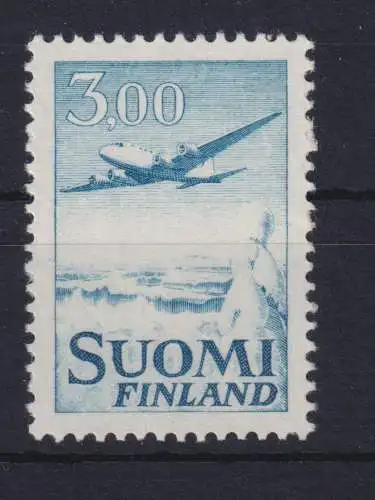 Finnland 579 x I postfrisch Freimarke Flugzeug 1963 Type I