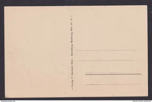 Ansichtskarte Vigneulles Frankreich Zerstörte Häuser I. Weltkrieg Verlag F-