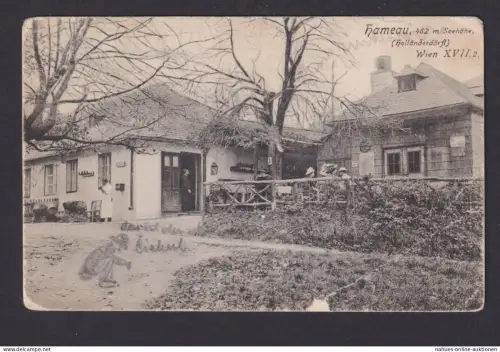 Ansichtskarte Hameau Wien Österreich Holländerdürfl n. Konjica