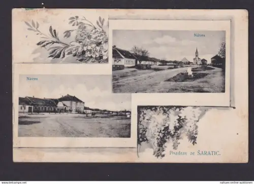 Ansichtskarte Saratic Krenovic Tschechien n. Wien Österreich