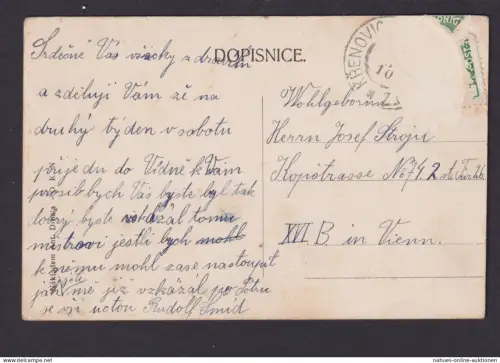 Ansichtskarte Saratic Krenovic Tschechien n. Wien Österreich