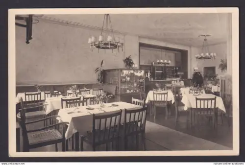 Ansichtskarte Wuppertal Barmen Gastronomie Gaststätte Gastraum