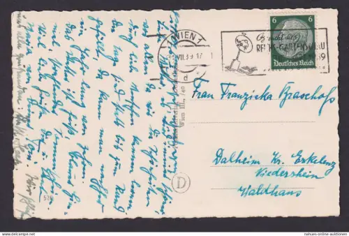 Wien Österreich Ostmark Deutsches Reich Drittes Reich Ansichtskarte SST Besucht