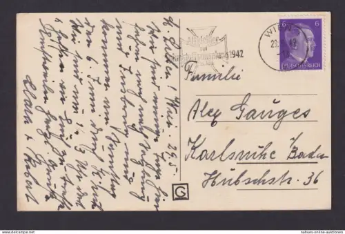 Ostmark Wien Österreich Deutsches Reich Drittes Reich Ansichtskarte SST