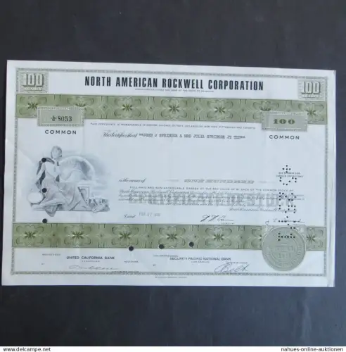 Sammlung USA Wertpapier Anleihe 5 verschied. dabei Eisenbahn meist 20-30er Jahre