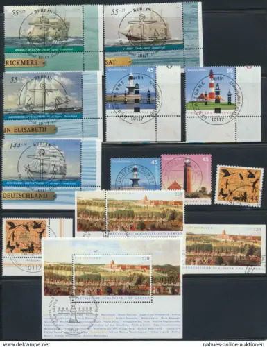 Bund Bogenrand Eckrand Jahrgang 2005 zentraler Ersttags - Vollstempel