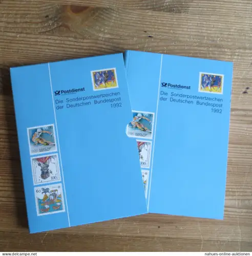 Bund Bundesrepublik Jahrbuch 1992 Luxus postfrisch MNH Kat .-Wert 110,00