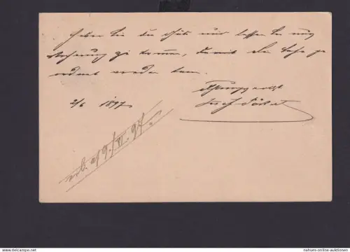 Österreich K2 Weipert Böhmen Tschechien 2 Kr. Ganzsache Böhmen nach Leipzig