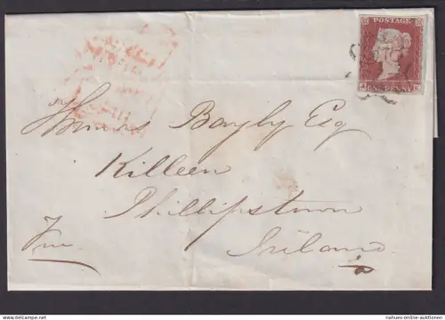 Großbritannien Brief Queen Victoria 3 A-K Malteser mit Nummer 1 selten 300,-++