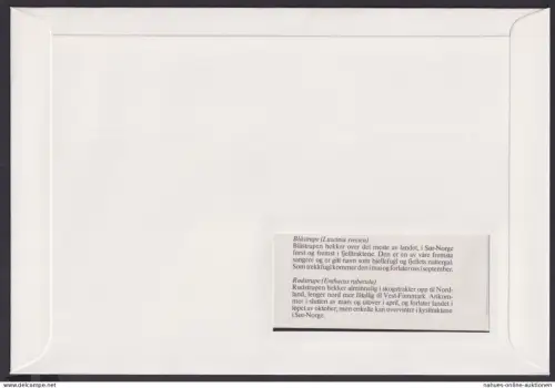 Norwegen Markenheftchen Brief Zusammendrucke Heftchenblatt Tiere Singvögel