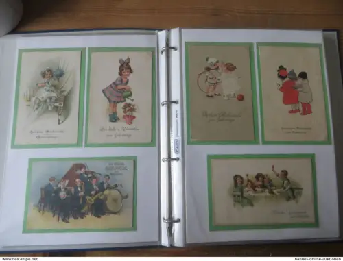 Schöne Ansichtskarten Sammlung Thematik Geburtstag 51 Stück dabei schöne Künstler