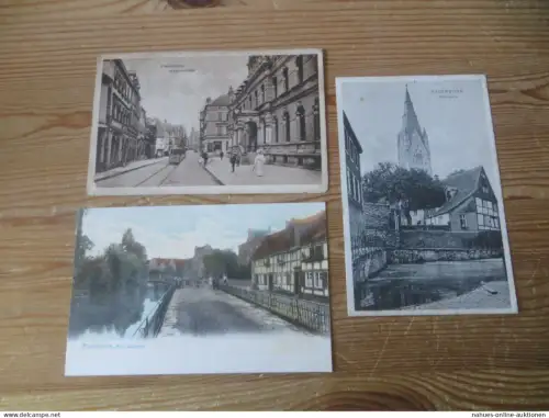 Ansichtskarten Paderborn NRW Sammlung von 3 alten AK