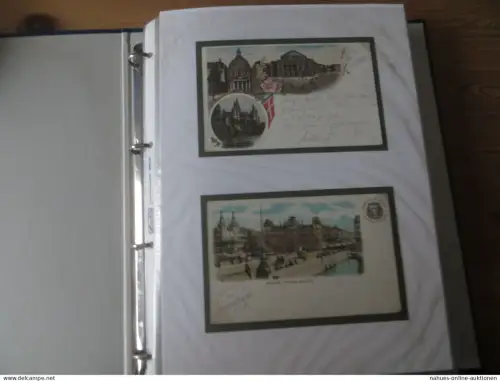 Kopenhagen Dänemark sehr schöne Ansichtskarten Sammlung von 72 Stck dabei auch