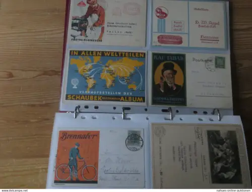 Nachlass Ansichtskarten ungewöhnlich schöne Sammlung von 420 AK mit sehr schönen