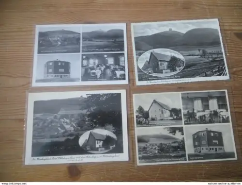 Ansichtskarten Köterberg Lippe NRW Nachlass Sammlung von 7 guten alten AK.