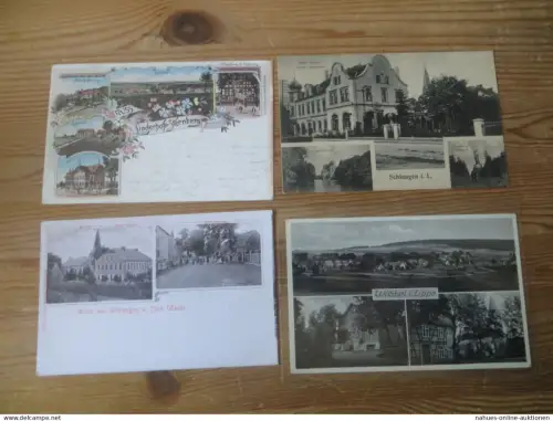 Ansichtskarten Lipperland Lippe NRW Nachlass gute Sammlung von 31 alten AK dabei