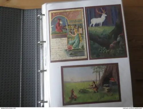 Nachlass Ansichtskarten starke Sammlung Musik Märchen Sagen 140 Stück traumhaft