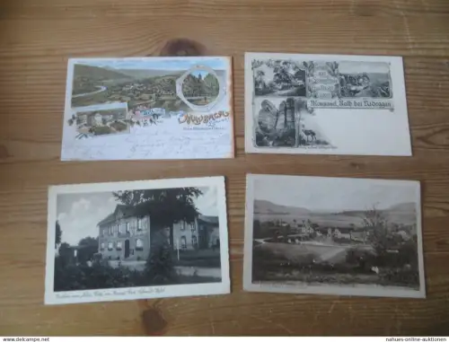 Ansichtskarten Eifel Nachlass Sammlung von 10 AK dabei Maubach Bath b. Nideggen