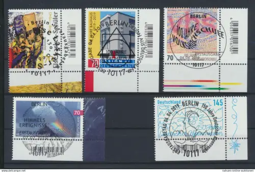 Bund Luxus Spezial Sammlung Bogenecken Eckrand Jahrgang 2019 KatWert 192,00 +++