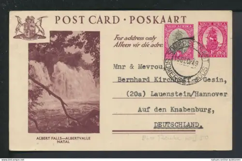 Südafrika Afrika Bild Ganzsache Somerset.Oos Lauenstein Hannover Niedersachsen