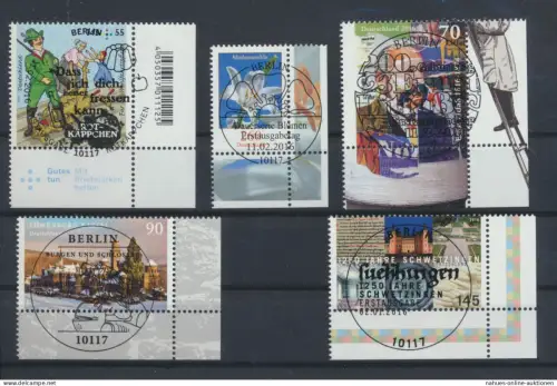 Bund Luxus Spezial Sammlung Bogenecken Eckrand Jahrgang 2016 KatWert 154,90++