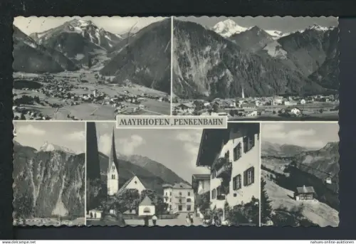 Ansichtskarte Mayrhofen Österreich Penkenbahn SST Sommerfrische Berlin