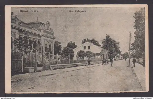 Ansichtskarte Rawa Ruska Ukraine Feldpost 1916 Sopron Ungarn