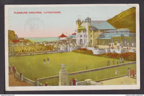 Ansichtskarte Ilfracombe Großbritannien Pleasure Grounds Northampton