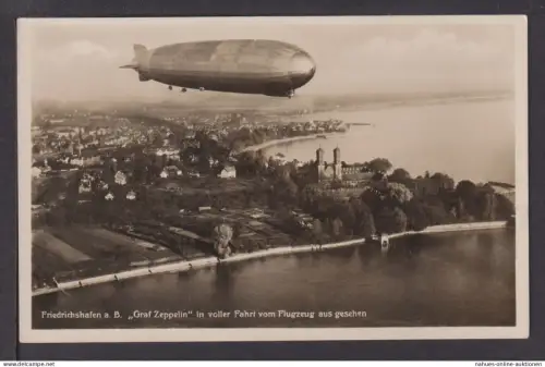 Ansichtskarte Graf Zeppelin Friedrichshafen Bodensee Baden-Württemberg