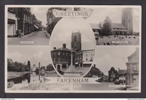 Ansichtskarte Fakenham Großbritannien Kaufbeuren Bayern