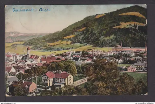 Ansichtskarte Immenstadt Allgäu Bayern 1915