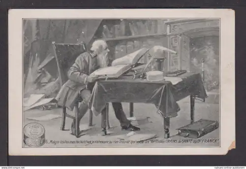 Ansichtskarte Medizin Künstler Suche nach dem Korn der Gesundheit Dr Franck