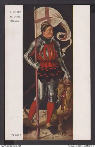 Ansichtskarte Künstler Albrecht Dürer St. Georg