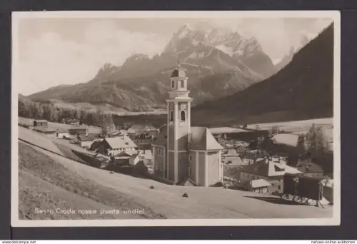 Ansichtskarte Sexten Südtirol Italien Rotwand 1930 Dresden Sachsen