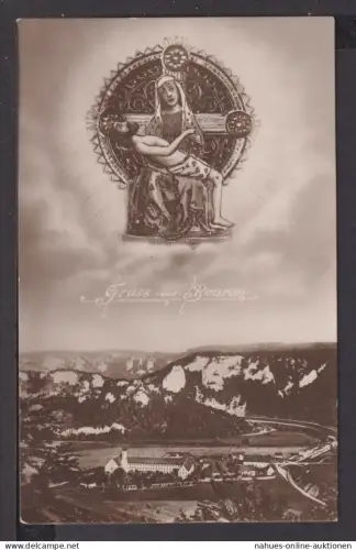 Ansichtskarte Beuron Baden-Württemberg Tuttlingen Religion Kirche Galube