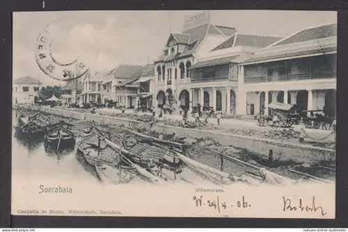 Asien Soerabaia Weltevreden Niederlande Niederländisch Indien seltene AK