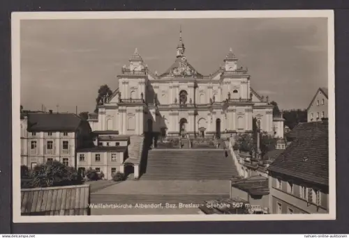 Ansichtskarte Breslau Schlesien Ostgebiete Albendorf Gnadenk. Dresden Sachsen