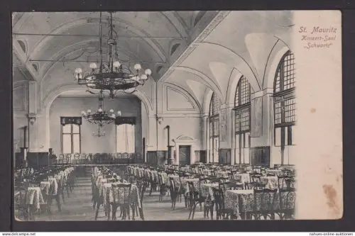 Ansichtskarte Münster NRW 1917 St. Mauritz Konzertsaal Schwarte Ahlen i.W.