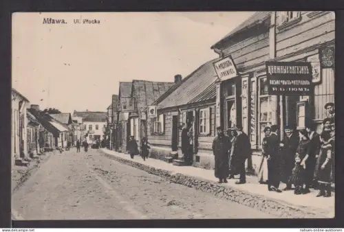 Ansichtskarte Mlawa Masowien Polen 1915 Berlin Wilmersdorf