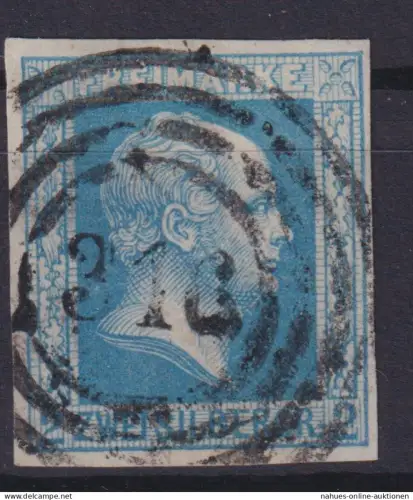 Altdeutschland Preussen 7 a König Friedrich Wilhelm IV Luxus gestempelt St. 316