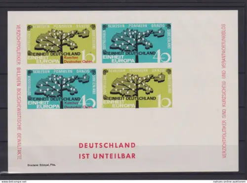 Einheit Deutschland Europa Ostpreussen Schlesien Danzig Pommern Sudetenland