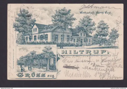 Hiltrup Vorläufer Ansichtskarte bei Münster Münsterland Westfalen NRW Wirtschaft