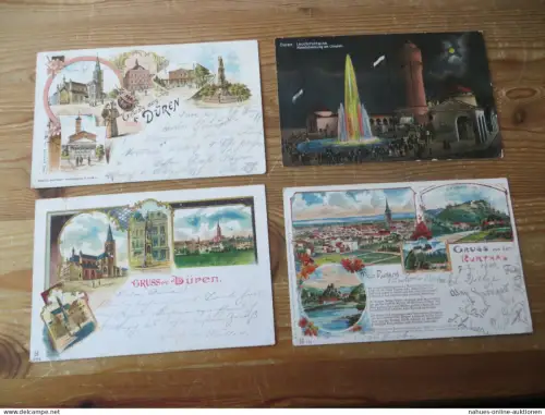 Ansichtskarten Düren gute Sammlung aus Nachlass Festpreis 240,00