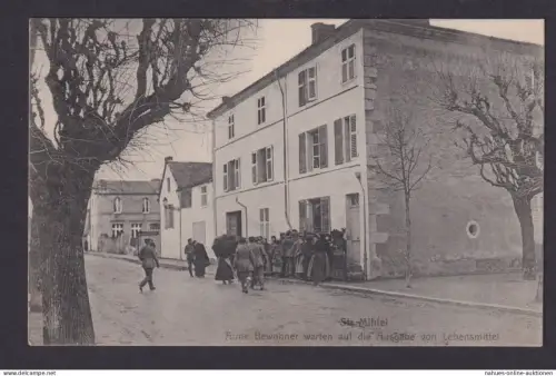 St. Mihiel Feldpost Lebensmittel Ausgabe Frankreich Weiden