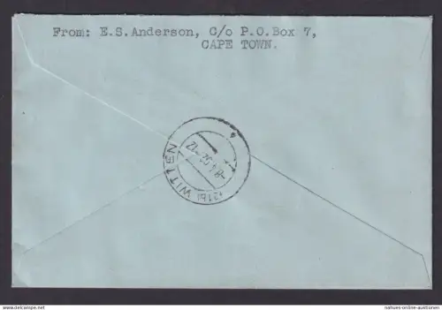 Windhoek Süd Afrika R Brief Van Riebeeck Witten Ruhr