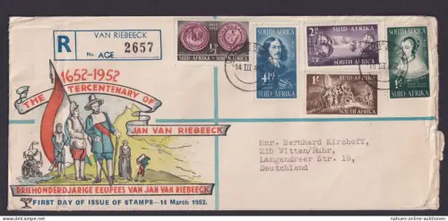 Südafrika Gründung 1. Kapkolonie Van Riebeek Schiffsarzt Kaufmann Entdeckt Kap