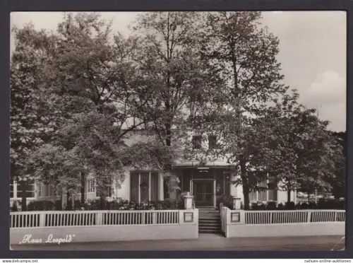Berlin Ansichtskarte Haus Leopold Gastronomie Merzig Saar
