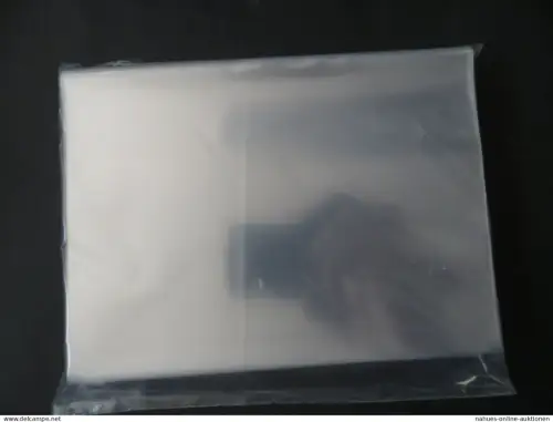 Briefmarken Zubehör Kobra Schutzhüllen Hüllen Sonderanfertigung f. Briefe 500 St