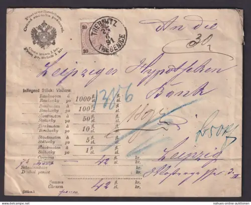 Österreich EF 65 Kaiser Franz Josef K1 Trbnitz Trebenice Nordböhmen Tschechien